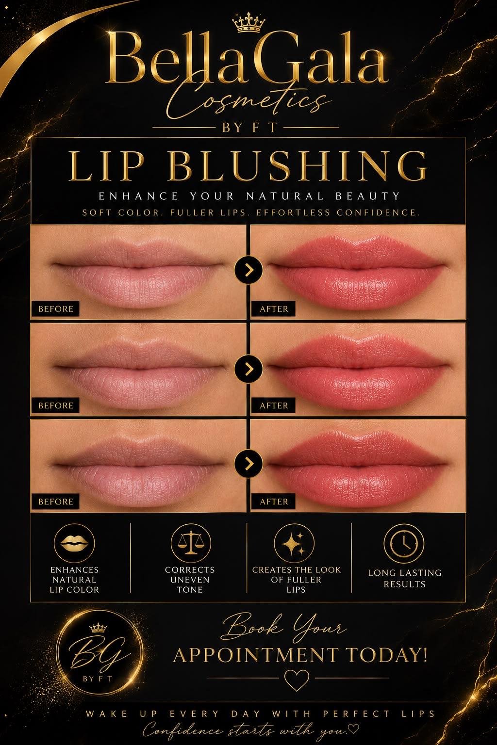 Glaçage des lèvres Lip Blush